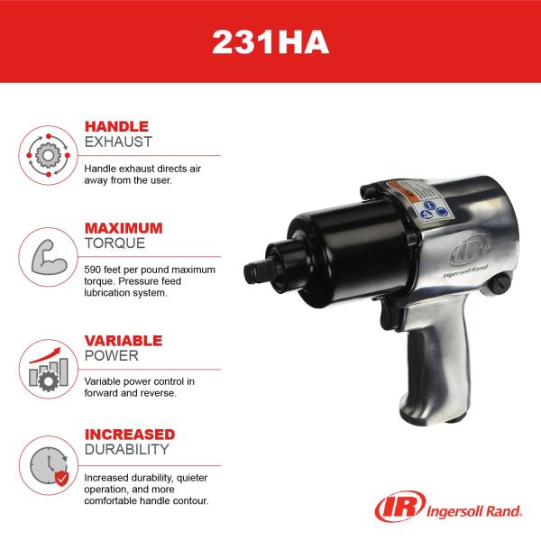 Ingersoll Rand 231HA 1/2" Air Impact Wrench