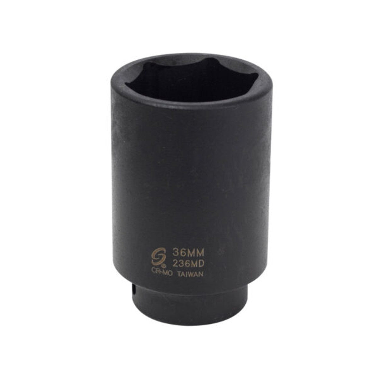 SUNEX 1/2" DR. 36MM DEEP IMPACT SOCKET (236MD)