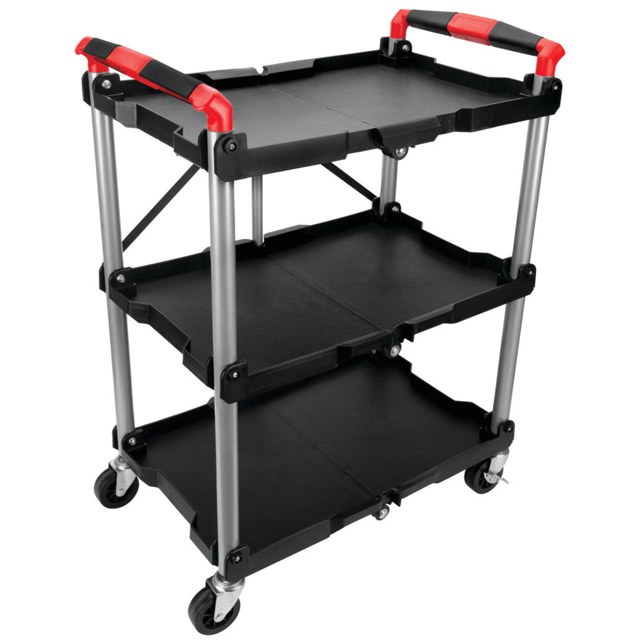 Performance Tool W53990 Foldable Tool Cart for Compact Spaces