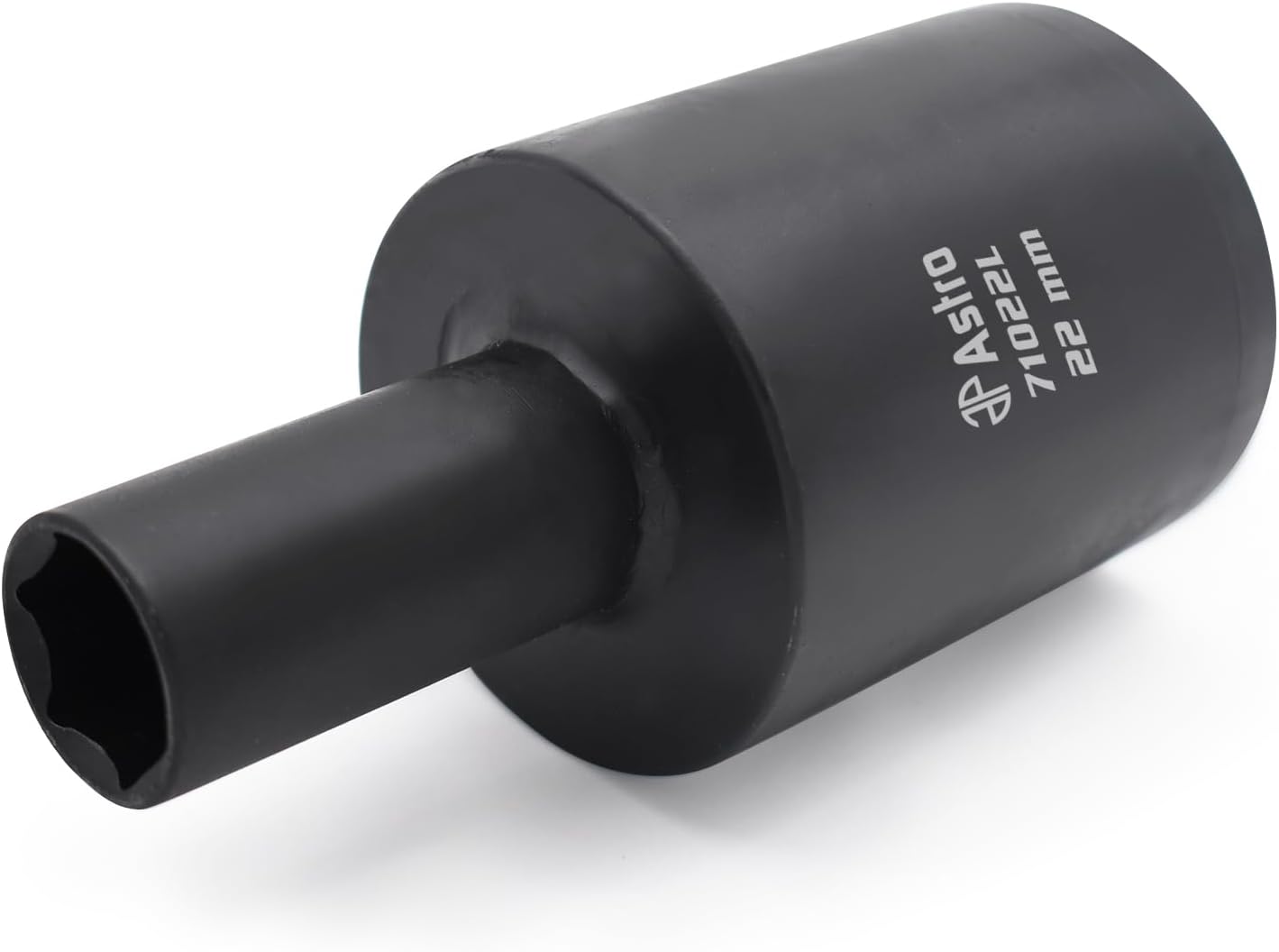 Astro Tools 71022L 22mm (7/8") Lug Nut Drum Socket - Impact Torque Multiplying Thin Wall Socket