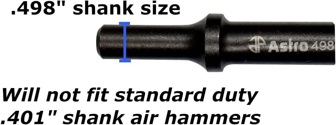 Astro Tools 49804 0.498 Shank Air Hammer 1/2" Bolt Buster