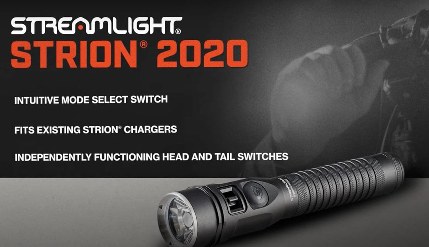 Streamlight 74431 Strion 2020 1200-Lumen Rechargeable LED Flashlight