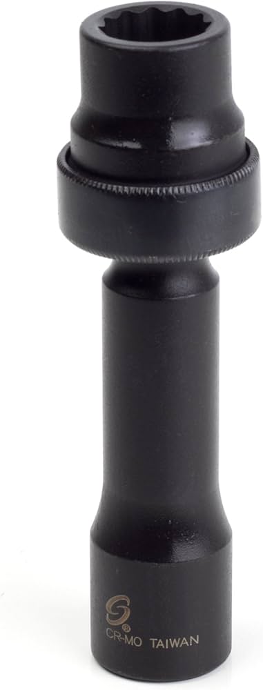 SUNEX 1/2" DR 12 PT 13MM DRIVELINE LIMITED CLEARANCE IMPACT SOCKET (213ZUMDL)