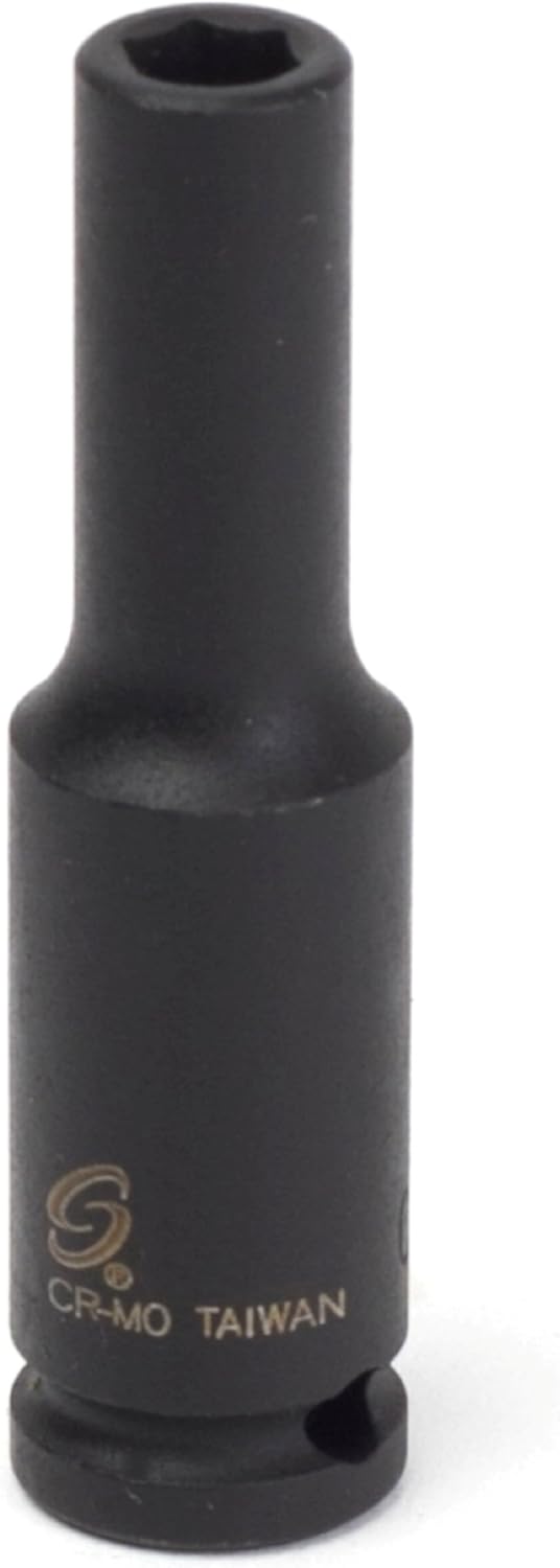Sunex 806mdmg 1/4-Inch Drive 6-Mm Deep Magnetic Impact Socket