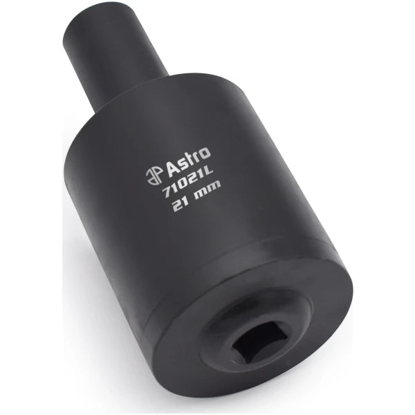 Astro Pneumatic # 71021L 21mm (13/16″) Lug Nut Drum Socket Impact Torque Multiplying Thin Wall Socket