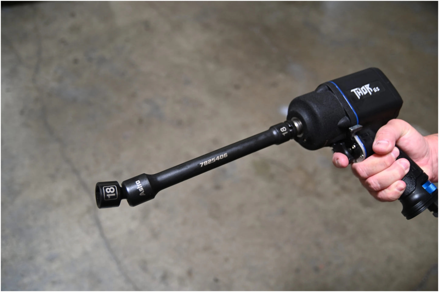 78254 10pc 1/2" Drive 6Pt Pinless Universal Torque-Saver Impact Extension Socket Set - Metric