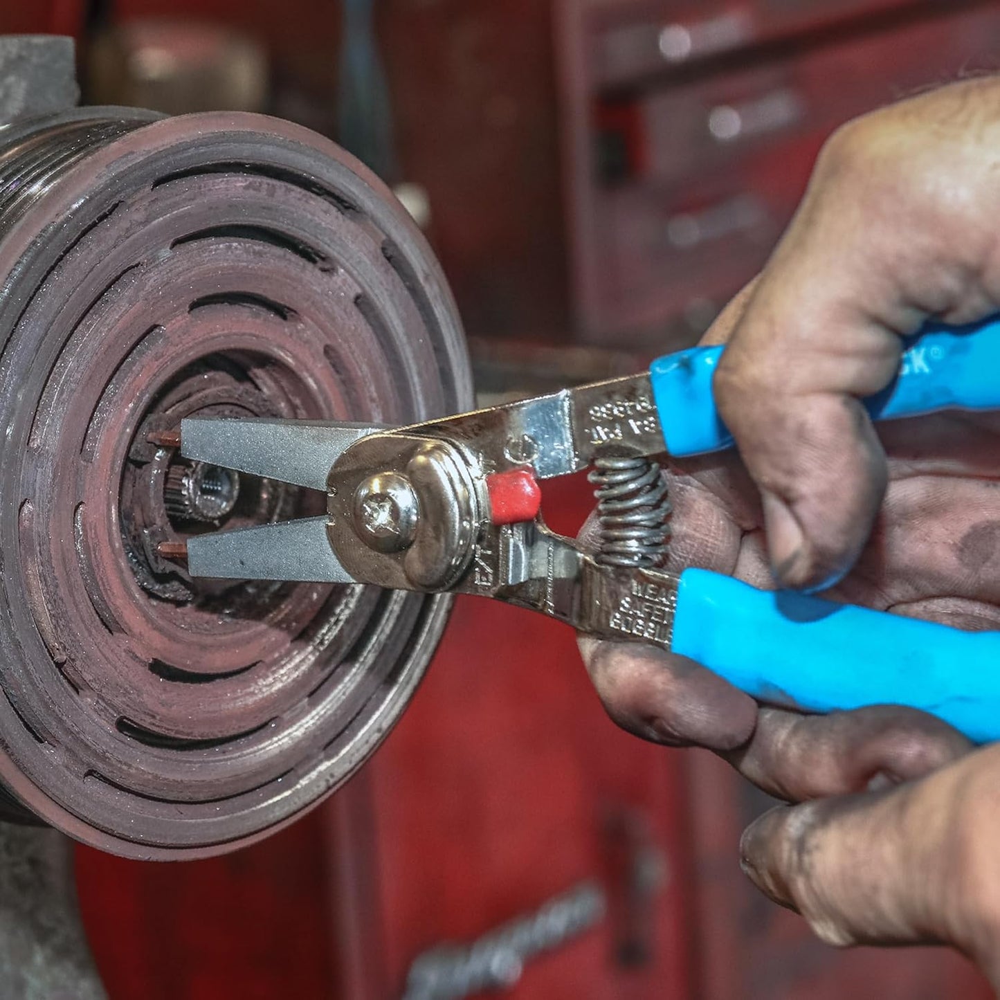 Channellock 927 8" Long Convertible Retaining Ring Pliers with Tips