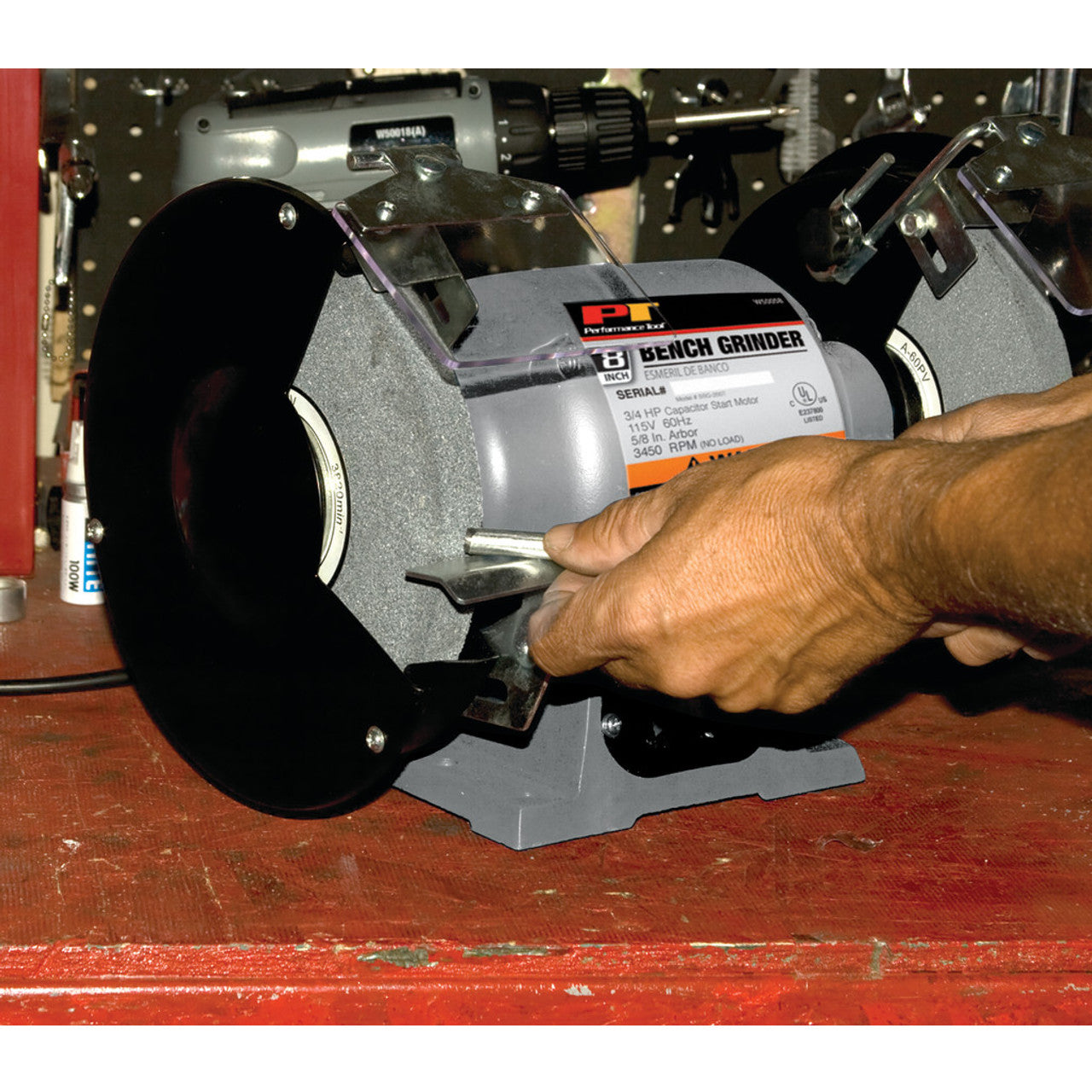 Performance Tool W50058 Bench Grinder 8"