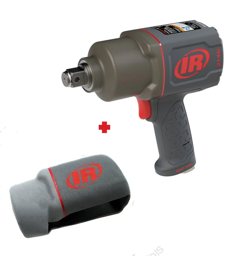 Load image into Gallery viewer, Ingersoll Rand 2146QiMAX Quiet 3/4&quot; Air Impact Wrench w/ FREE BOOT
