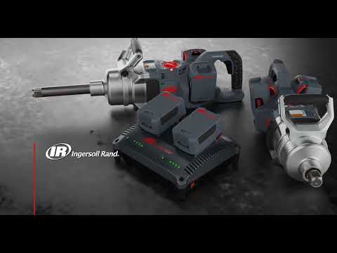 Load and play video in Gallery viewer, Ingersoll Rand W9691K2E 20V High-torque 1&quot; Cordless Impact Wrench Kit, 6&quot; Ext Anvil
