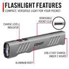 Load image into Gallery viewer, Coast 30948 Slayer BeamSaver USB-C Rechargeable LED Flashlight w/ Memory Mode
