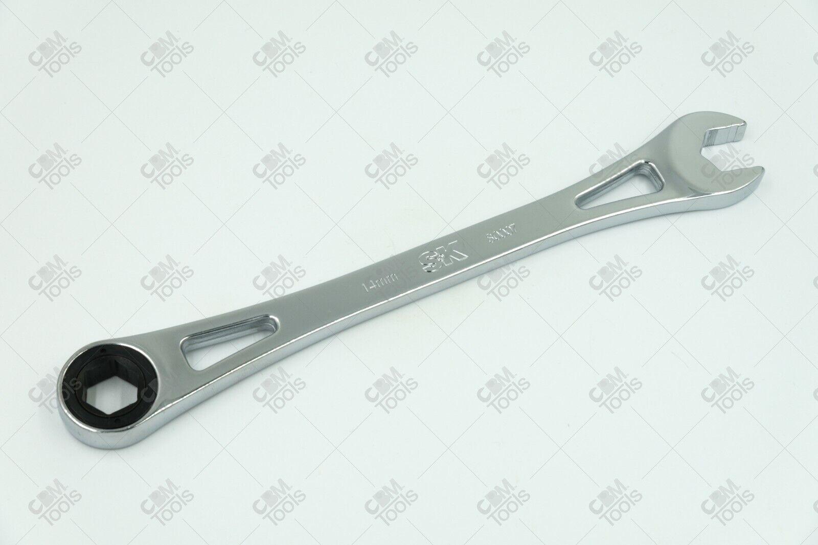 SK Hand Tools 80007 14mm 6pt XFrame Ratcheting Combination Wrench