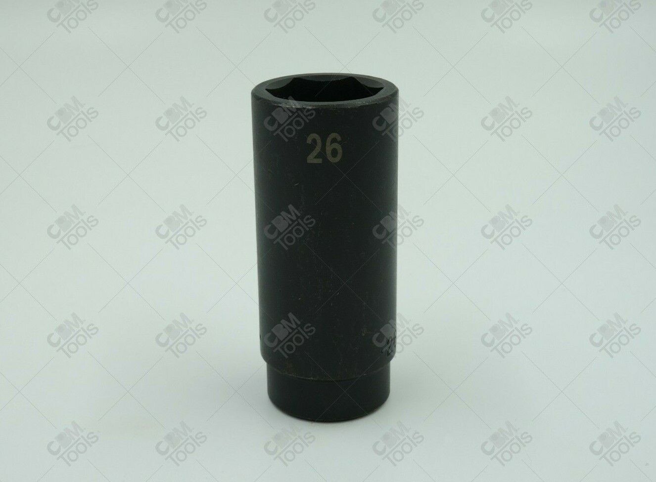 SK Hand Tools 34276 1/2" Dr. 26mm 6pt Deep Metric Impact Socket CBM Tools