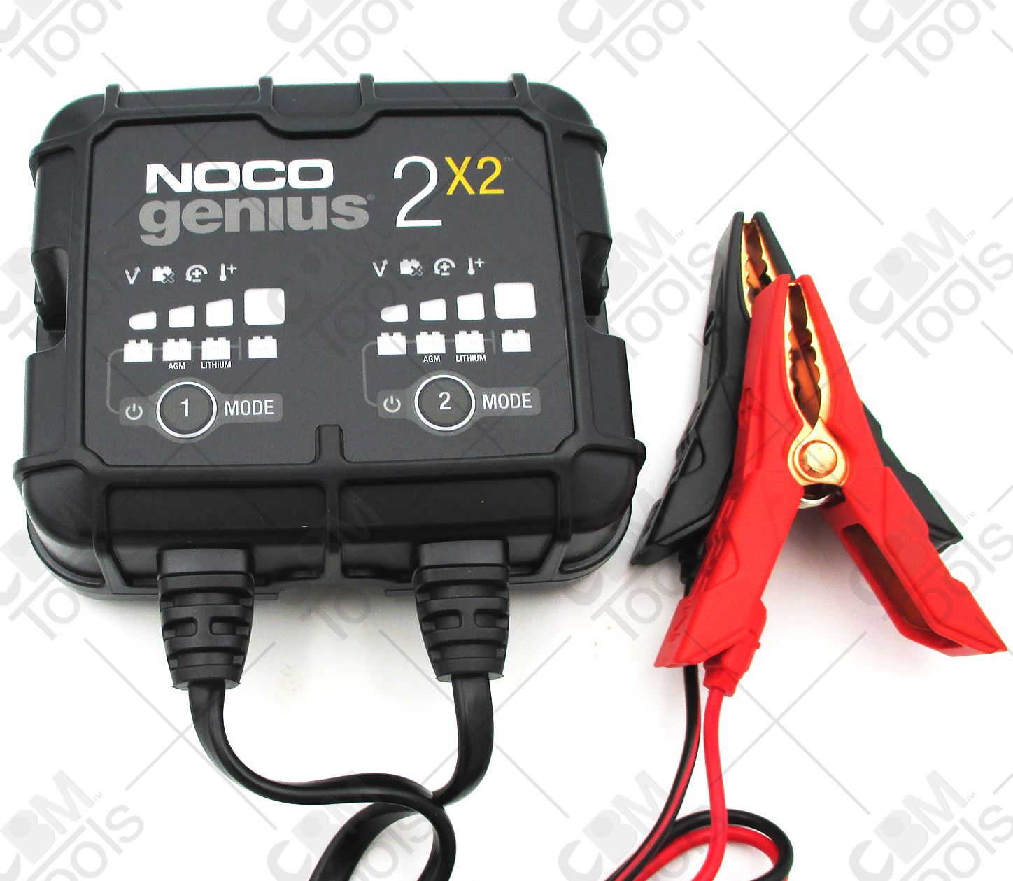 NOCO GENIUS2X2 2-Bank 6v &12v 4-Amp Fully Automatic Smart Charger – CBM ...