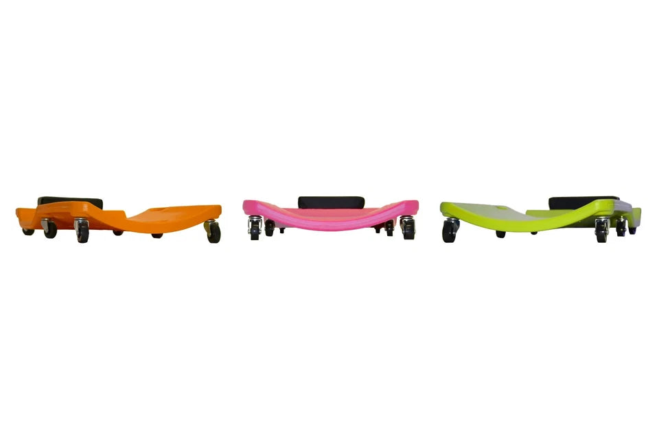 Lisle 93202 Neon Orange Low Profile Plastic Creeper