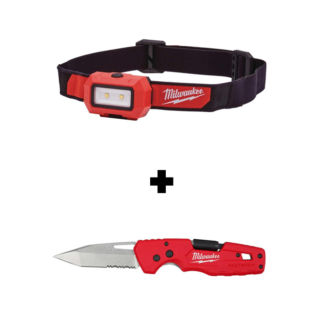 Milwaukee 2103 350 Lumen Flood Headlamp