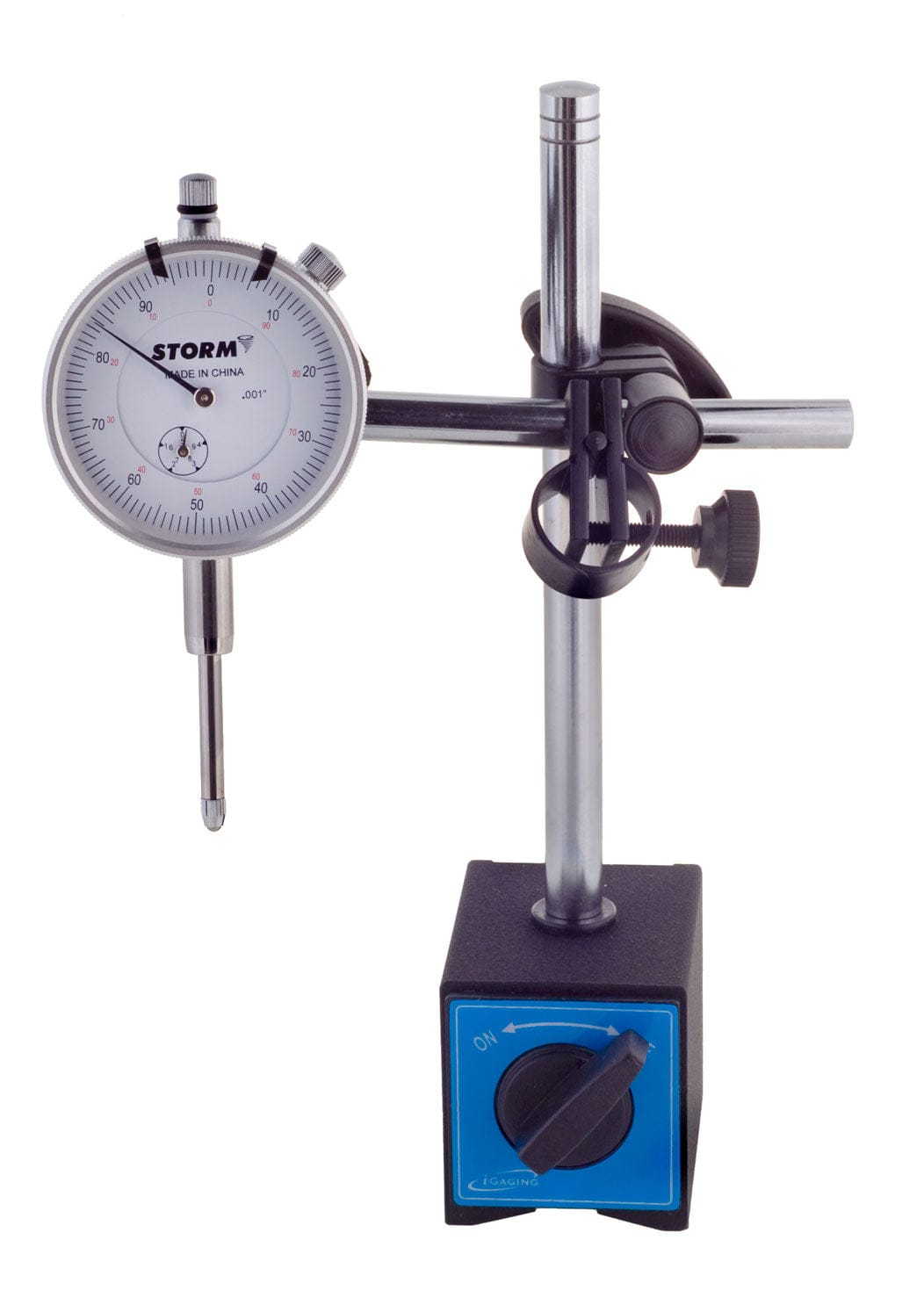 Central Tools STORM 3D104 Long Range Dial Indicator Set CBM Tools