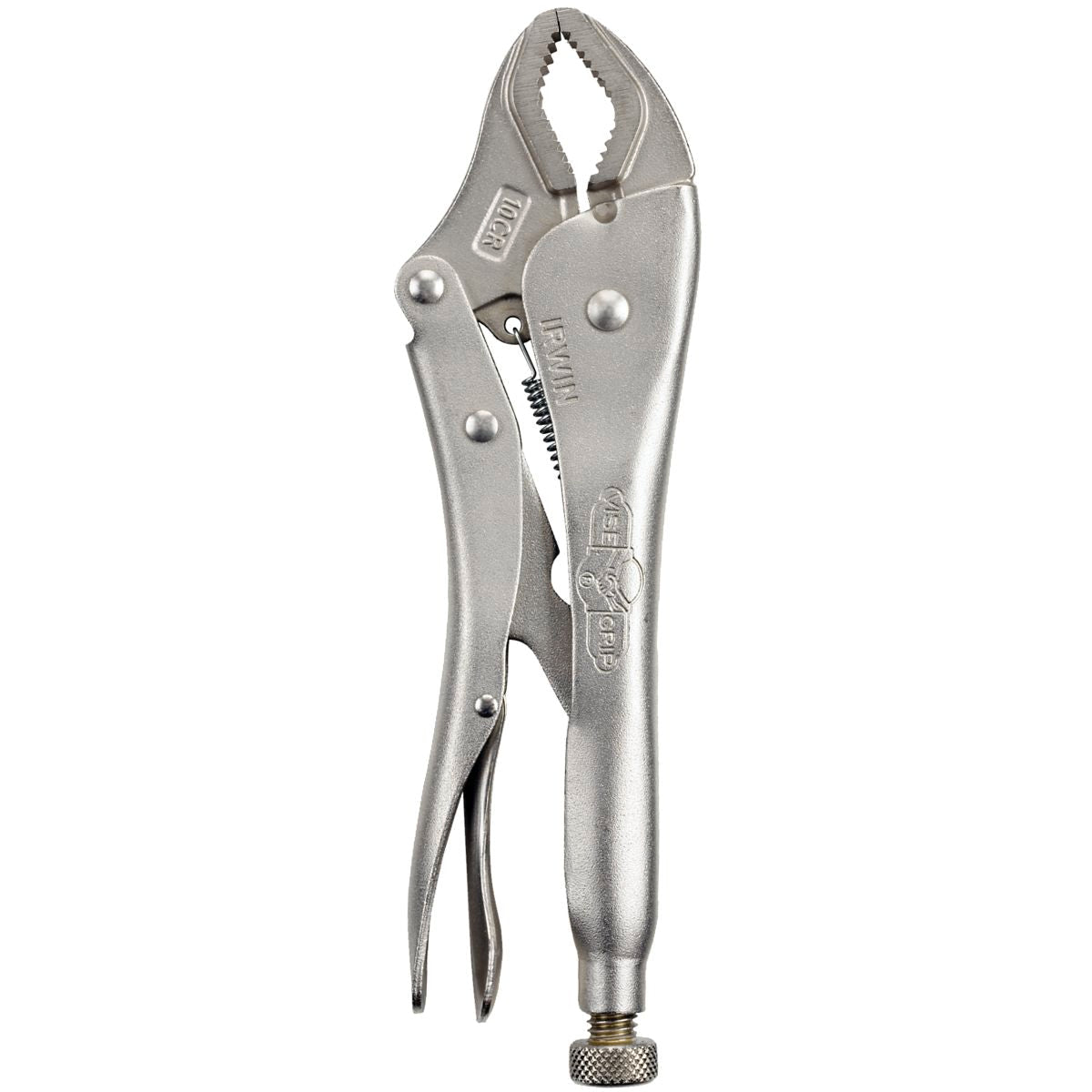 Vise Grip 10CR 10" Long Curved Jaw Locking Pliers 1-7/8" Capacity