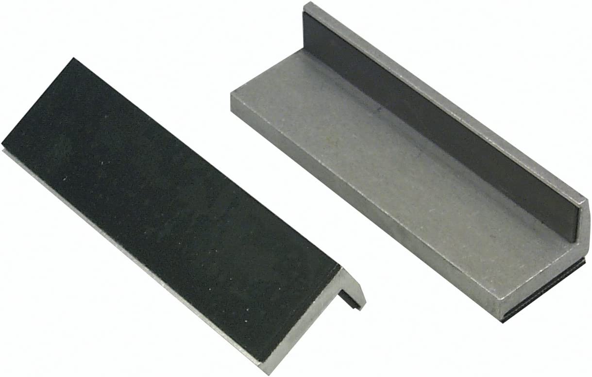 Lisle 48100 Rubber Faced Magnetic 4" Vise Jaw Pads
