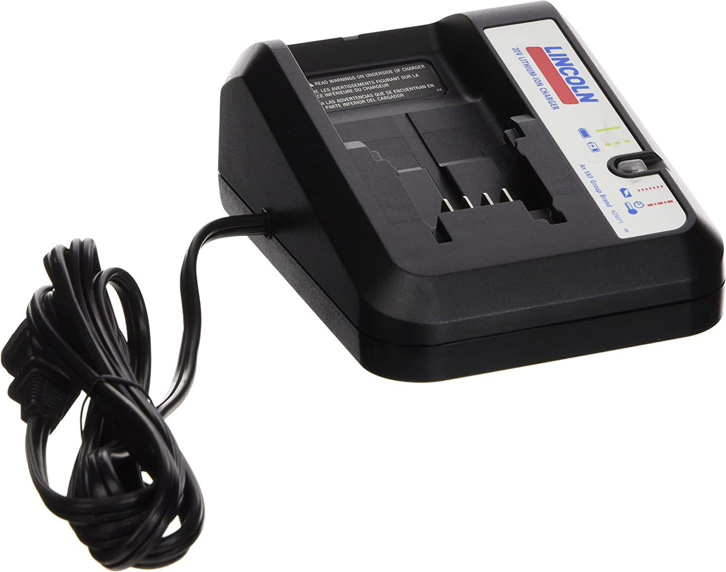 Lincoln 1870 110v 1-hr Fast Charger. Made for Lincoln's 20v Li-Ion battery