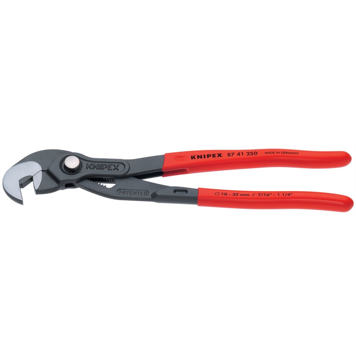 Knipex 10" Multiple Slip Joint Spanner Plier "Raptor" 87 41 250