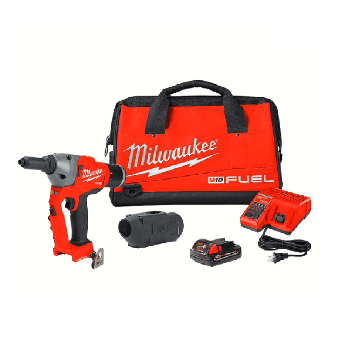 Milwaukee 2660-21CT M18 FUEL 1/4" Blind Rivet Tool w/ ONE-KEY Kit