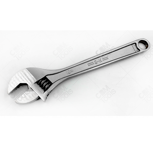 SK Hand Tools 8012 12" Adjustable Wrench CBM Tools