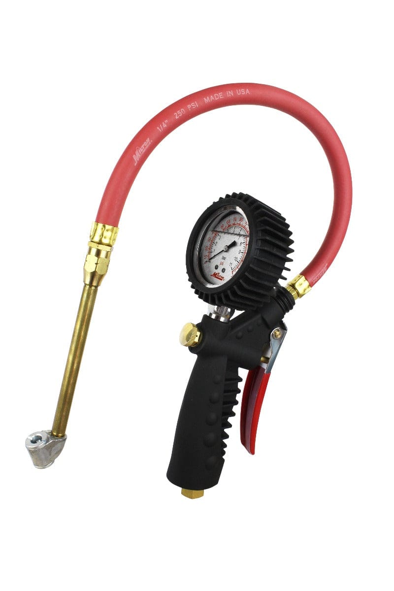 Milton S-576A Pro Analog Inflator/Deflator Gauge with Dual Head Chuck