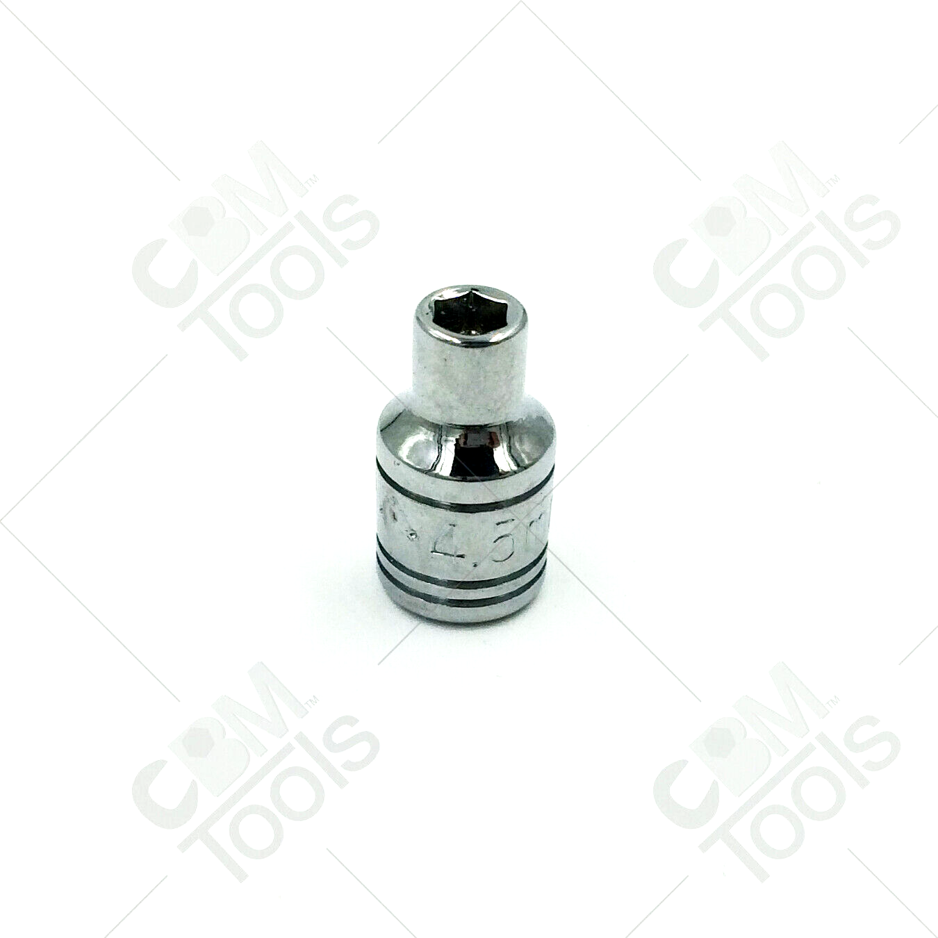 SK Hand Tools 40700 4.5mm 1/4" Drive 6 Point Metric Standard Chrome So