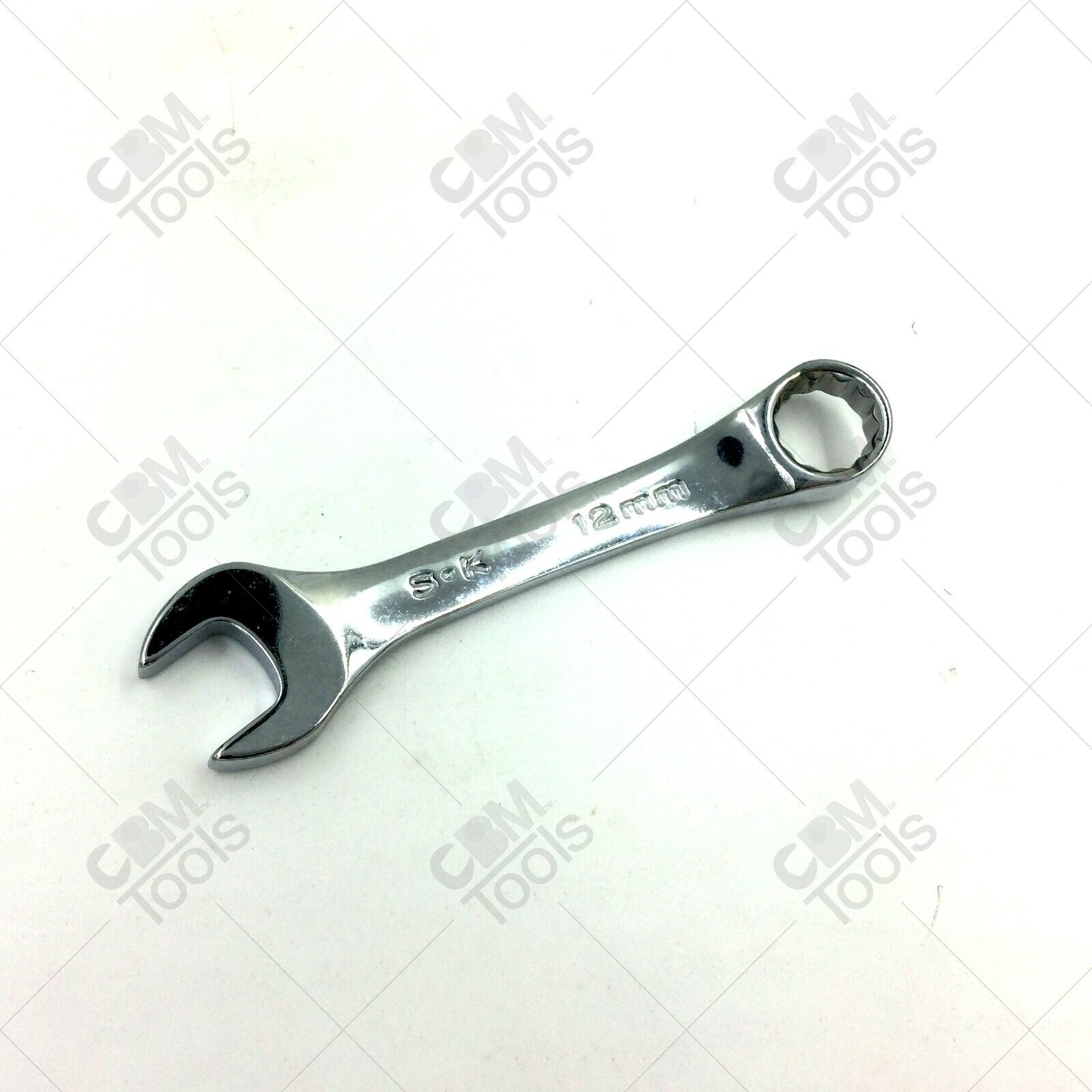 SK Hand Tools 88112 12mm 12Pt Short Combination Wrench CBM Tools
