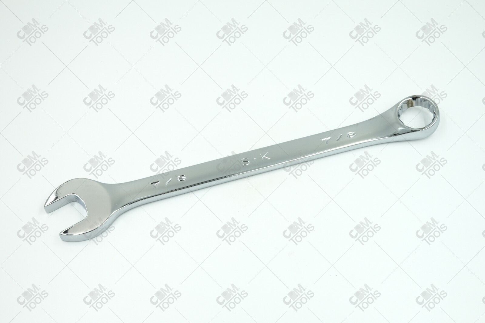 SK Hand Tools 88288 1/4" SuperKrome Combination Wrench – SAE 12 Pt, Made In USA
