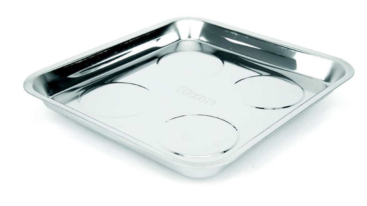 Titan 21262 10-1/2in. x 11-1/2in. Large Square Magnetic Parts Tray