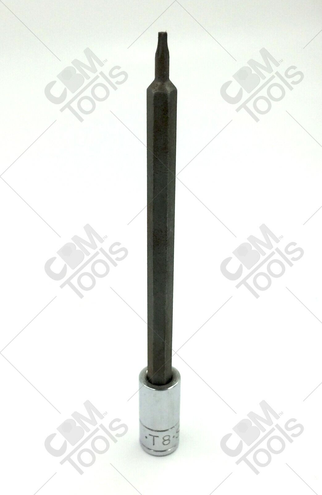 SK Hand Tools 42958 1/4" Drive T8 Long Torx Bit Socket CBM Tools