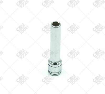 SK Hand Tools 41700 1/4" Dr. 5.5mm 6pt Deep Metric Chrome Socket