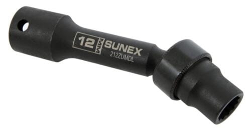 Sunex 212ZUMDL 1/2" Drive 12 Point 12mm Driveline Impact Socket