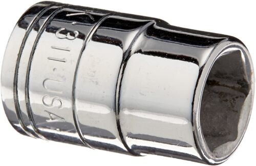thumbnail image 2 of SK Hand Tools 48223 1/2" Drive 23mm 6-Point Standard Metric Chrome Socket – Made In USA 2 of 4