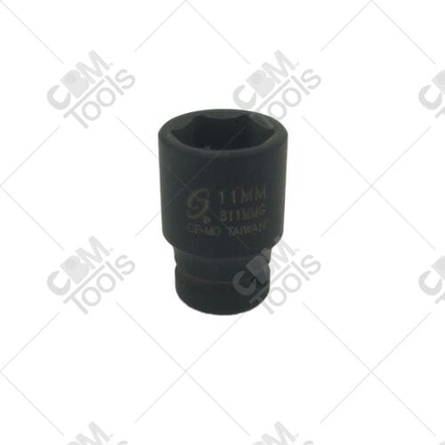 Sunex 811MMG 1/4" Drive 11mm Magnetic Impact Socket