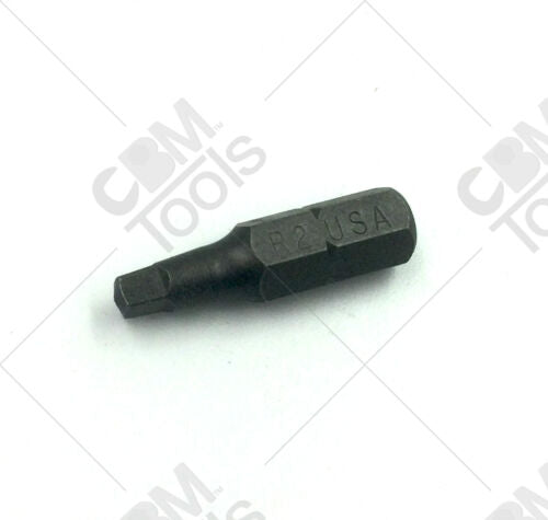 SK Hand Tools 81872 #2 x 1/4" Robertson Shank Replacement Bit