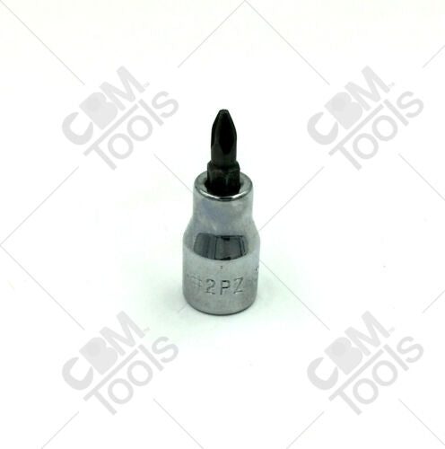 SK Hand Tools 45492 3/8"Dr No.2 Pozidriv Bit Socket