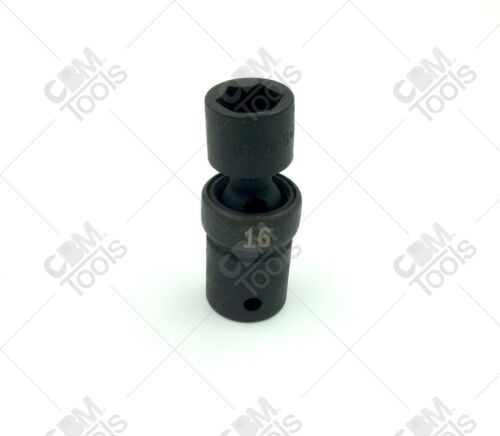 SK Hand Tools 34366 1/2" Dr. 16mm 6pt Swivel Metric Impact Socket