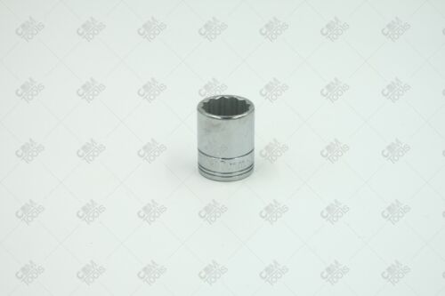 SK Hand Tools 2317 3/8" Dr. 17mm 12pt Standard Metric Chrome Socket