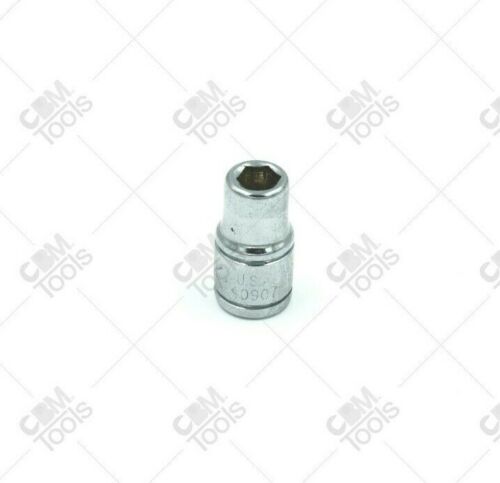 SK Hand Tools 40907 1/4" Dr. 7/32" 6pt Standard Fractional Chrome Socket
