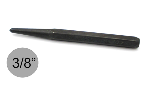 S-K TOOLS 6912 3/8" CENTER PUNCH 4-1/2" LONG MADE IN USA