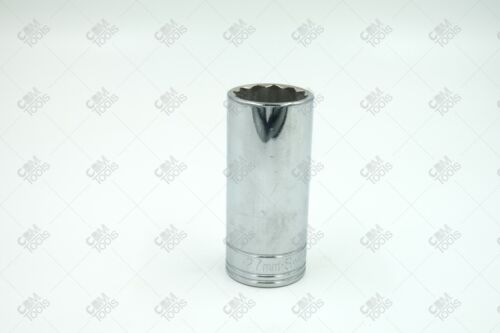 SK Hand Tools 48027 1/2" Dr. 27mm 12pt Deep Metric Chrome Socket