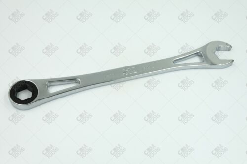 SK Hand Tools 80012 18mm 6pt X-Frame Ratcheting Combination Wrench