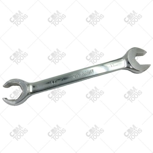 V8 Tools 88017 17mm Flare Nut Combination Wrench