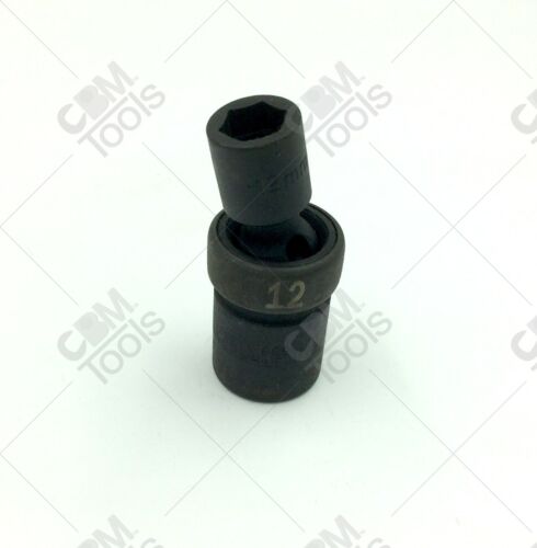 SK Hand Tools 34362 1/2" Dr. 12mm 6pt Swivel Metric Impact Socket