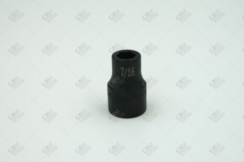 SK Hand Tools 34014 1/2" Dr. 7/16" 6pt Standard Fractional Impact Socket