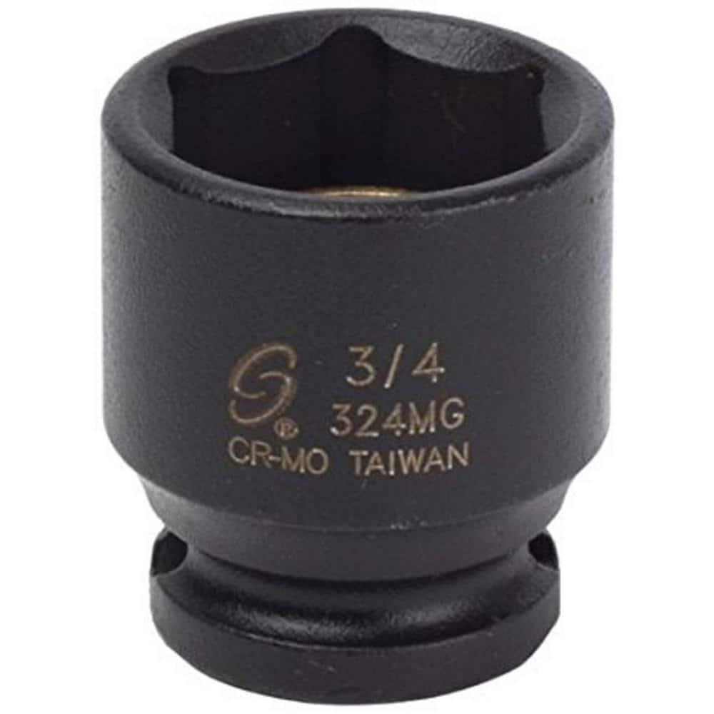 Sunex Tools 324MG 3/8" Drive 3/4" Magnetic Impact Socket