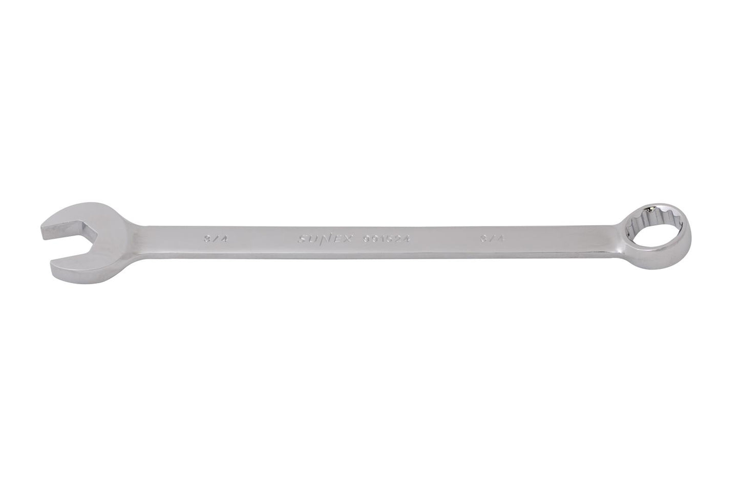 Sunex 991524 3/4" V-Groove Full Polished Combination Wrench